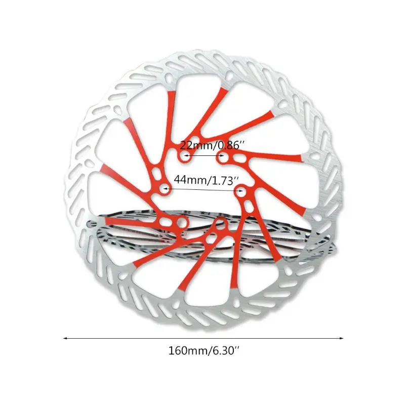 

160mm Bicycle Rotors MTB Road Bike Cycling G3 Disc Brakes Rotor with 6 Blots