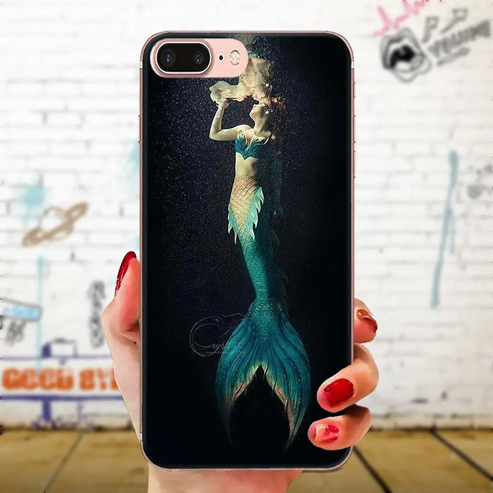 Mermaid Soft TPU Protector Cases For Huawei Honor Nova Note 5 5I 8A 8X 10 Pro 9X Moto G G2 G3 G4 G5 G6 G7 Plus | Мобильные телефоны
