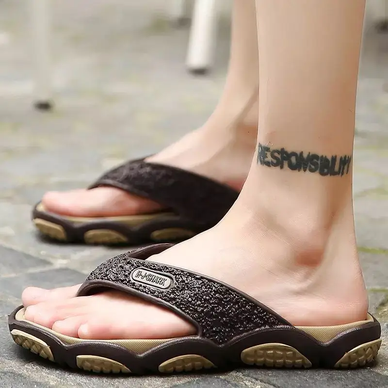 

Slippers Flip Flops Men's Outer Wear Flip Flops Beach Wear-resistant Non-slip Sandals