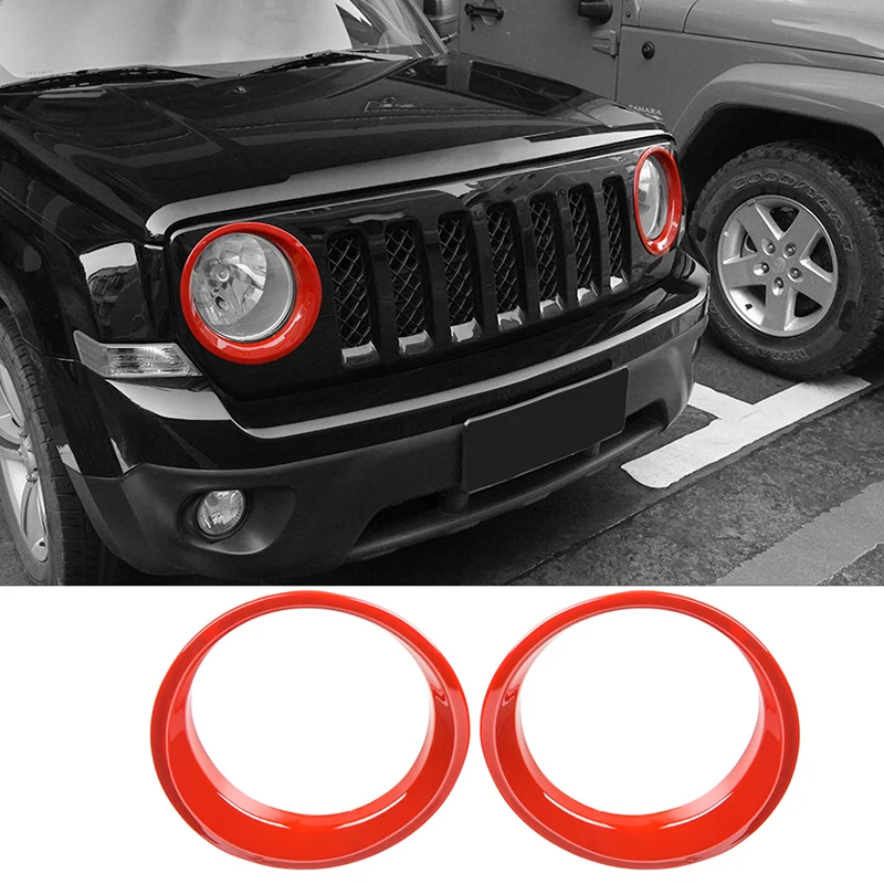 SHINEKA Racing Grills ABS передняя сетка для украшения гриля накладка наклейки Jeep Патриот 2011