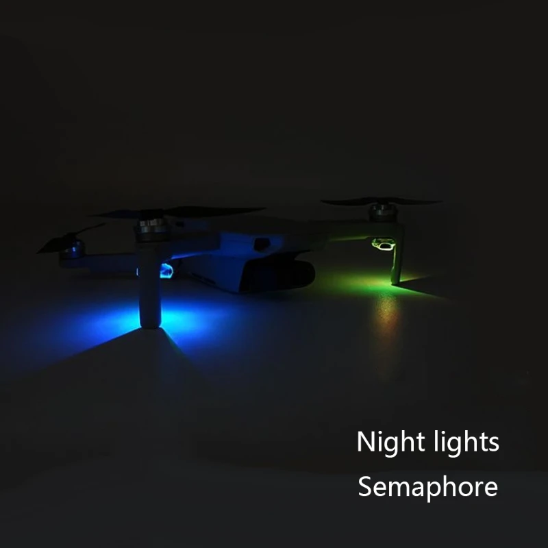 Universal Night Flight LED Light for FPV Mini2 Drone Flying Signal Warning Flashing LED Lights Drone Aircraft Accessories enlarge