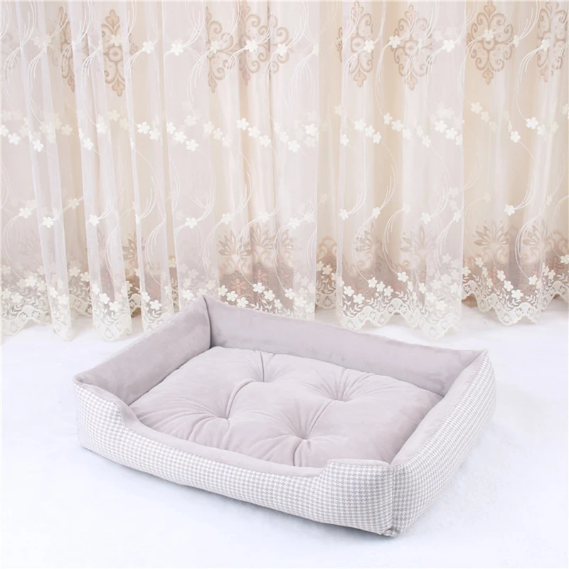 Оптовая продажа клетчатый коврик для домашних животных качественная Толстая