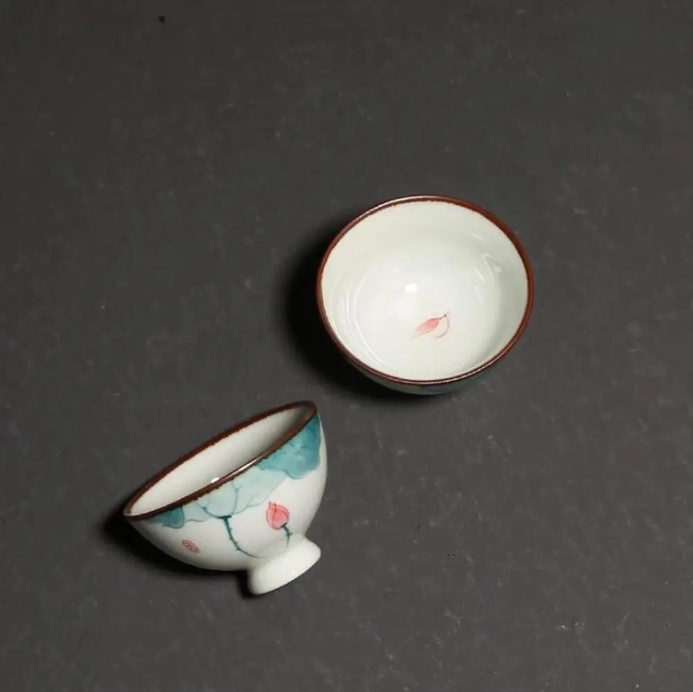 Посуда для напитков китайский чайный набор кунг фу чашки чая расписанные вручную