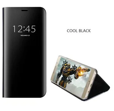 Роскошное умное зеркало из искусственной кожи чехлы для телефонов Xiaomi Redmi 7A 5A откидная крышка для Xiaomi Redmi 5A 7A Funde Coque