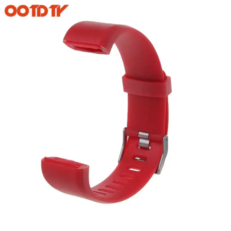 OOTDTY 5 цветов силиконовый ремешок замена для ID115 Plus Смарт часы браслет Прямая
