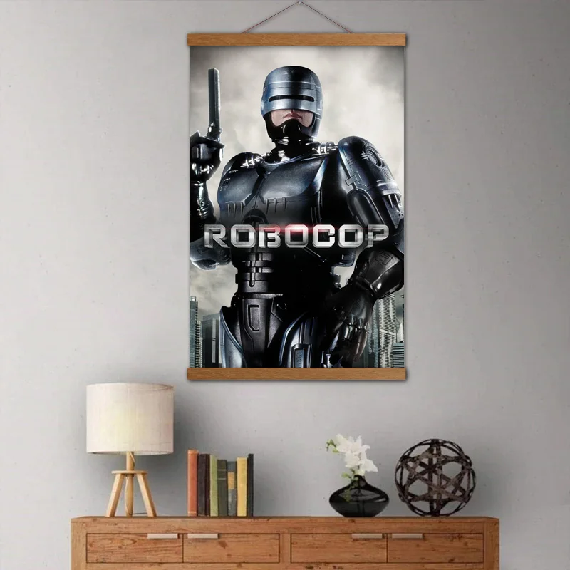 Картины из массива дерева картины RoboCop (1987) кино плакаты и принты холст ткань
