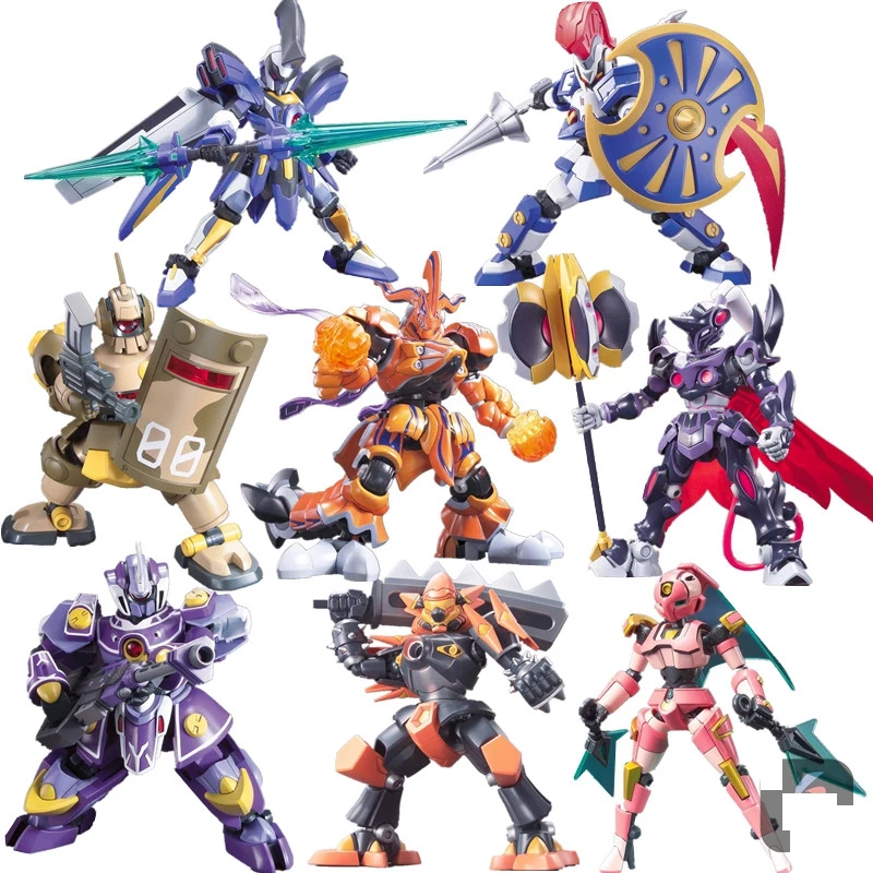 Оригинальные фигурки WSTXBD BANDAI WARS серии LBX Ахиллес кунеичи император Джокер клоун