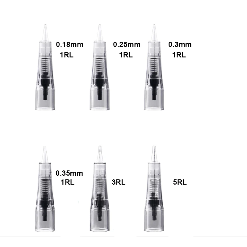 Linen-free Tattoo Needles 1RL 3RL 5RL 5F 7F for Digital Pen Machine Permanent Makeup Eyebrow Lip Microblading |