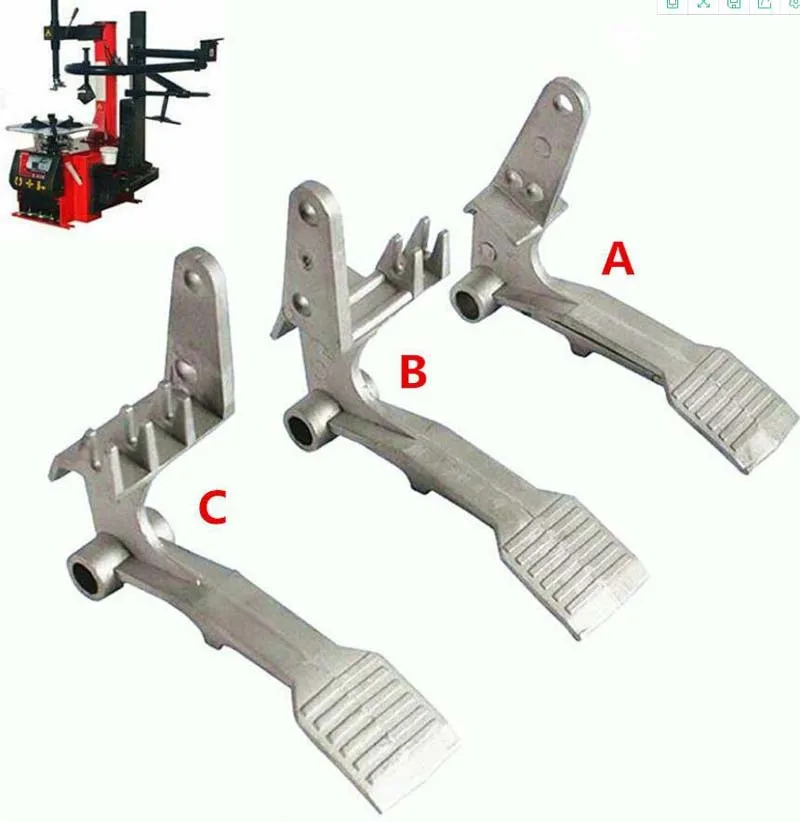 

Tyre Changer Accessories Aluminum Frame Pedal Control Valve Single Pedal Car Tire Accessories, Strong And Sturdy