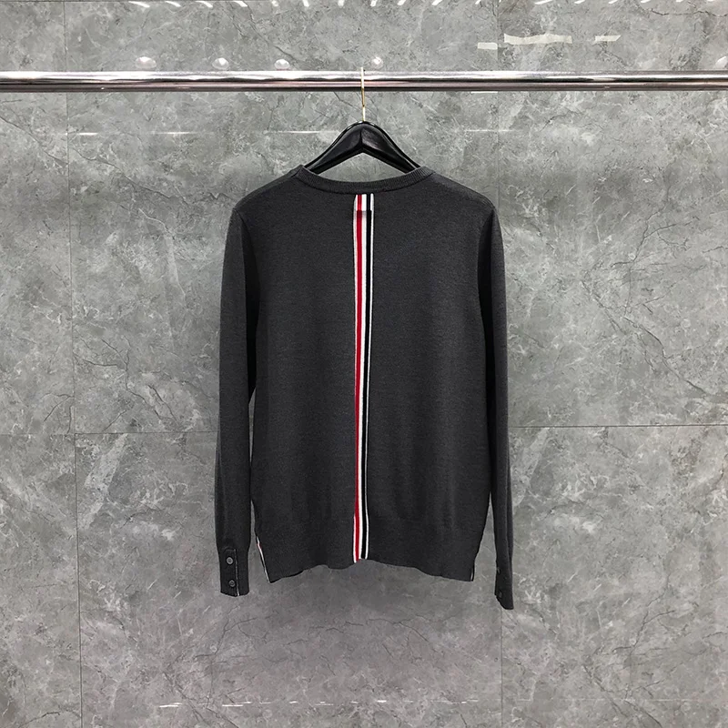 Мужской свитер TB THOM осенне-зимние свитера мужские Модные брендовые пальто