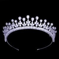 crown hadiyana exquisite headband women elegant charms hair jewelry for women wedding high quailty zirconia bc5214 corona