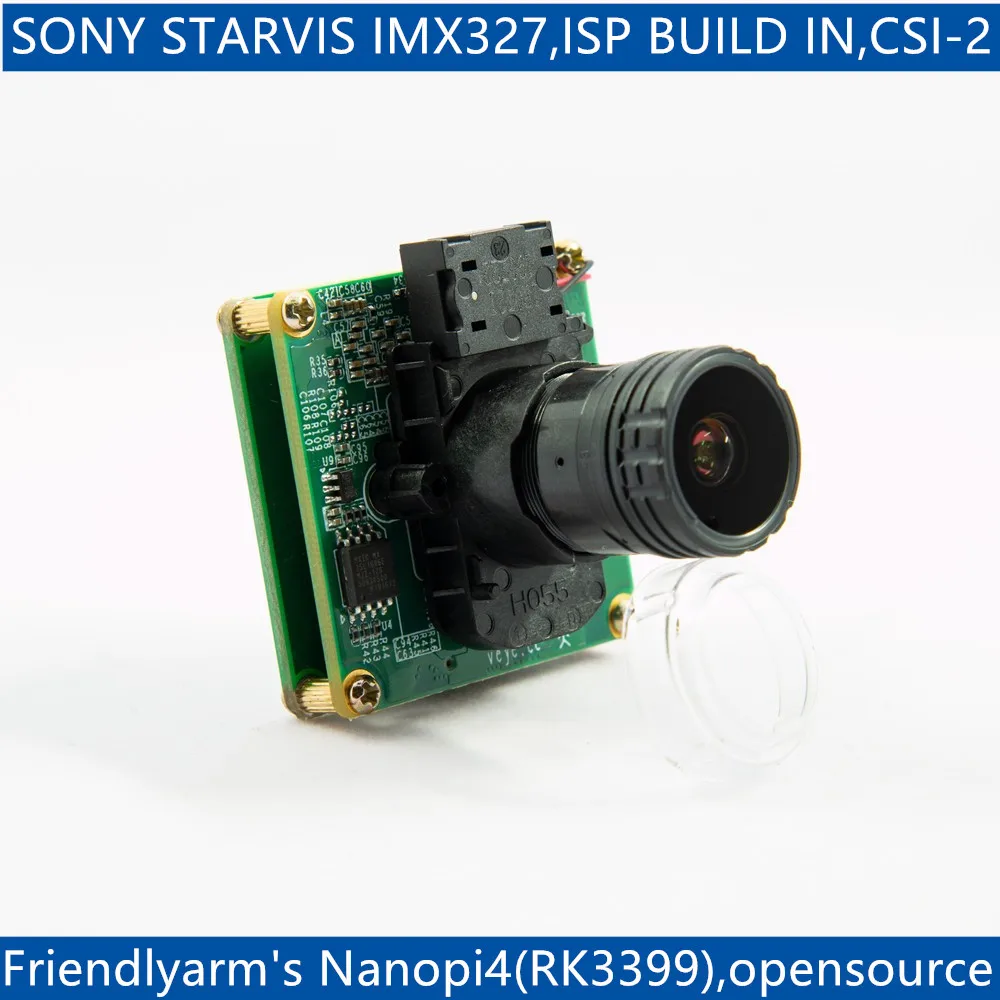 VEYE MIPI 327RK для Nanopi4 RK3399 IMX327 CSI 2 2MP Star Light ISP модуль камеры|Аксессуары демонстрационных
