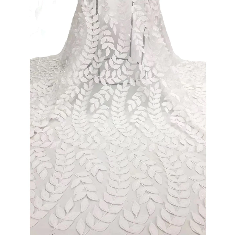 Высококачественная 2020 африканская кружевная ткань чистый цвет элегантные