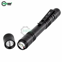 min daily carry on flashlight hot sale q5 led black penlight working emergency linternas zaklamp 1 mode simple torches d