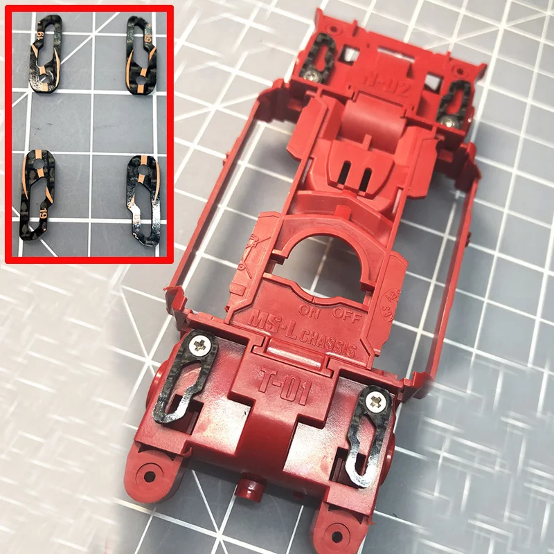 4 шт. CNC CLUB 1 5 мм MS/MSL шасси с одной точкой подвеска кронштейн нижний держатель