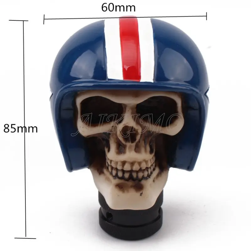 1 комплект шариковая ручка для шлема с красным/синим черепом переключения