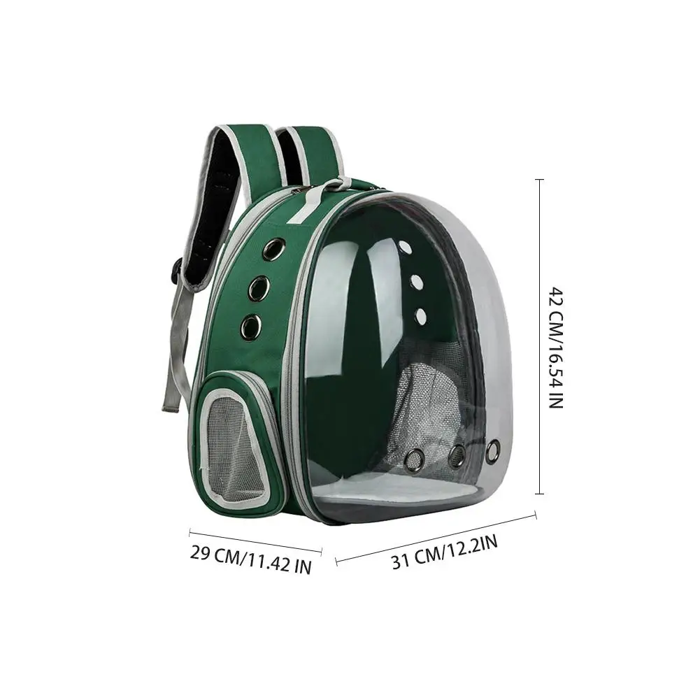 

Portable Pet Cat Backpack Foldable Multi-Function Pet Dog Carrier Bag Large Space Capsule Bubble Shoulder Pet Backpack Cage Tent