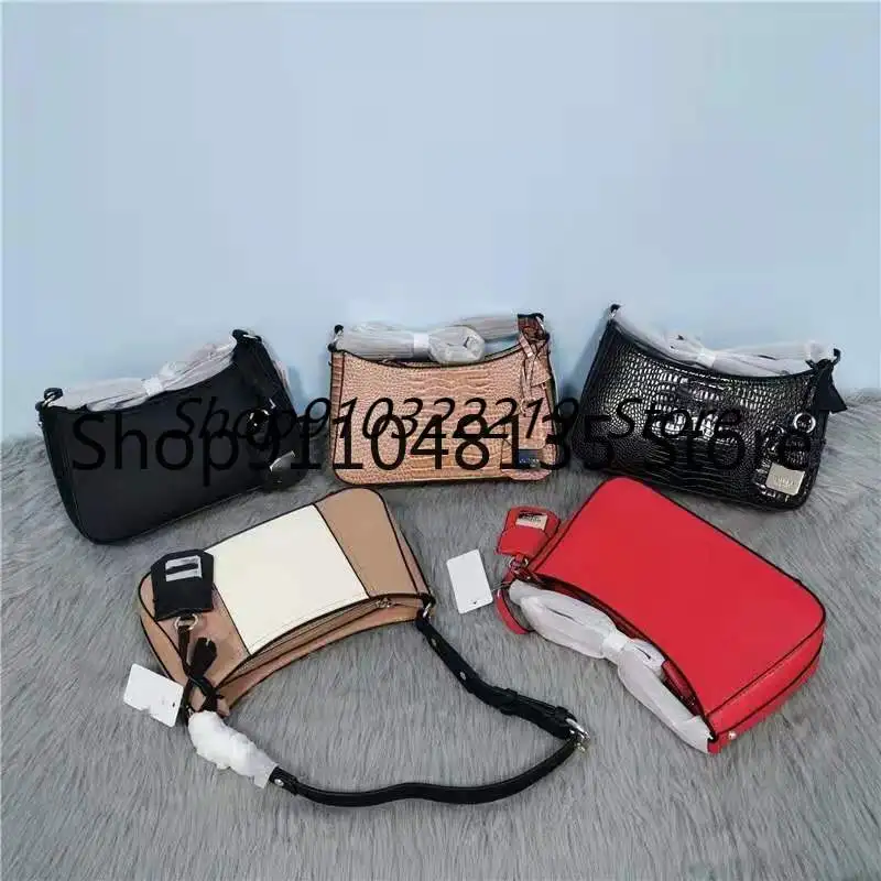 

New type alligator pattern handbag with one shoulder bag under the armpit