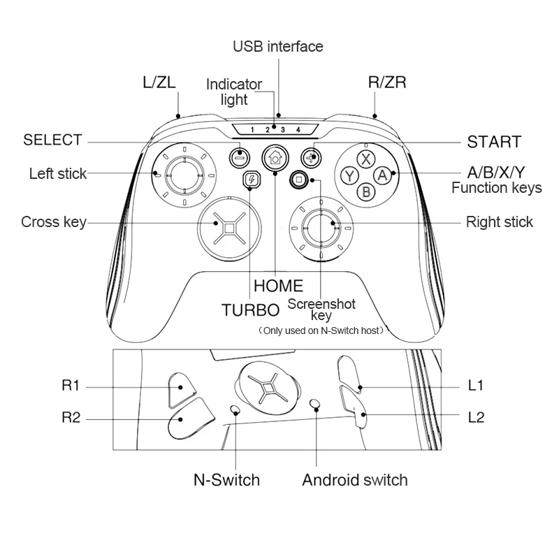 

Wireless Controller Gamepad Joystick For Nintendo Switch Pro With NFC And 3D joysticks Bluetooth Game Pad