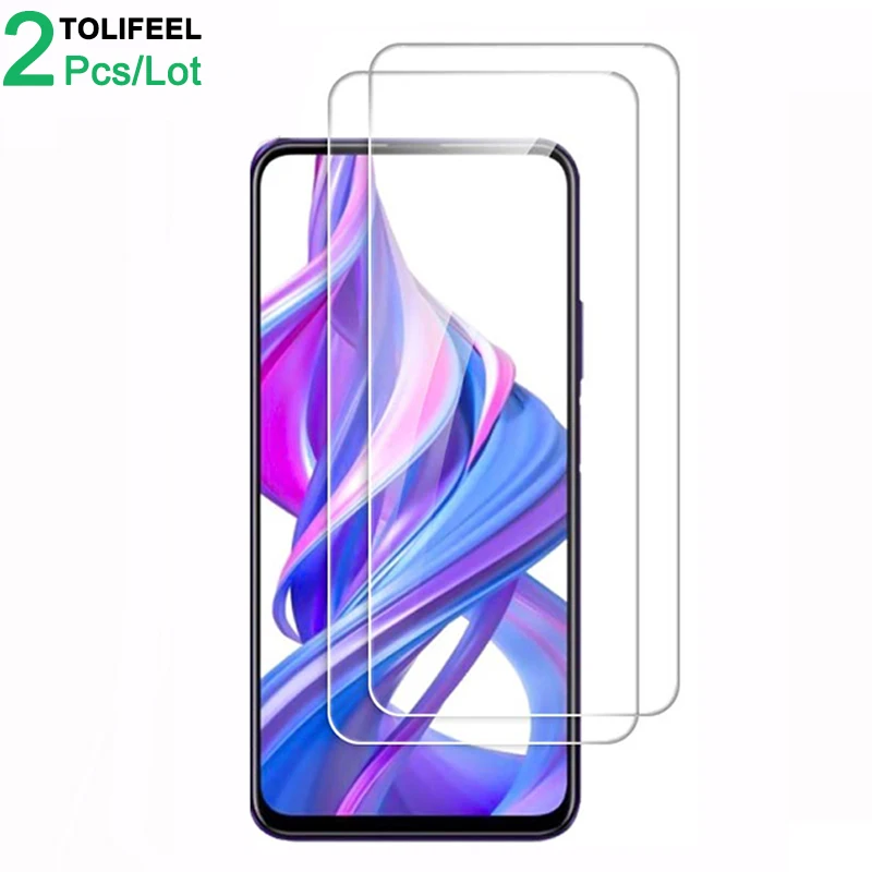 2 шт закаленное стекло для huawei Honor 9X протектор экрана 9H 2.5D телефон на Защитное стекло для huawei Honor 9X Pro стекло