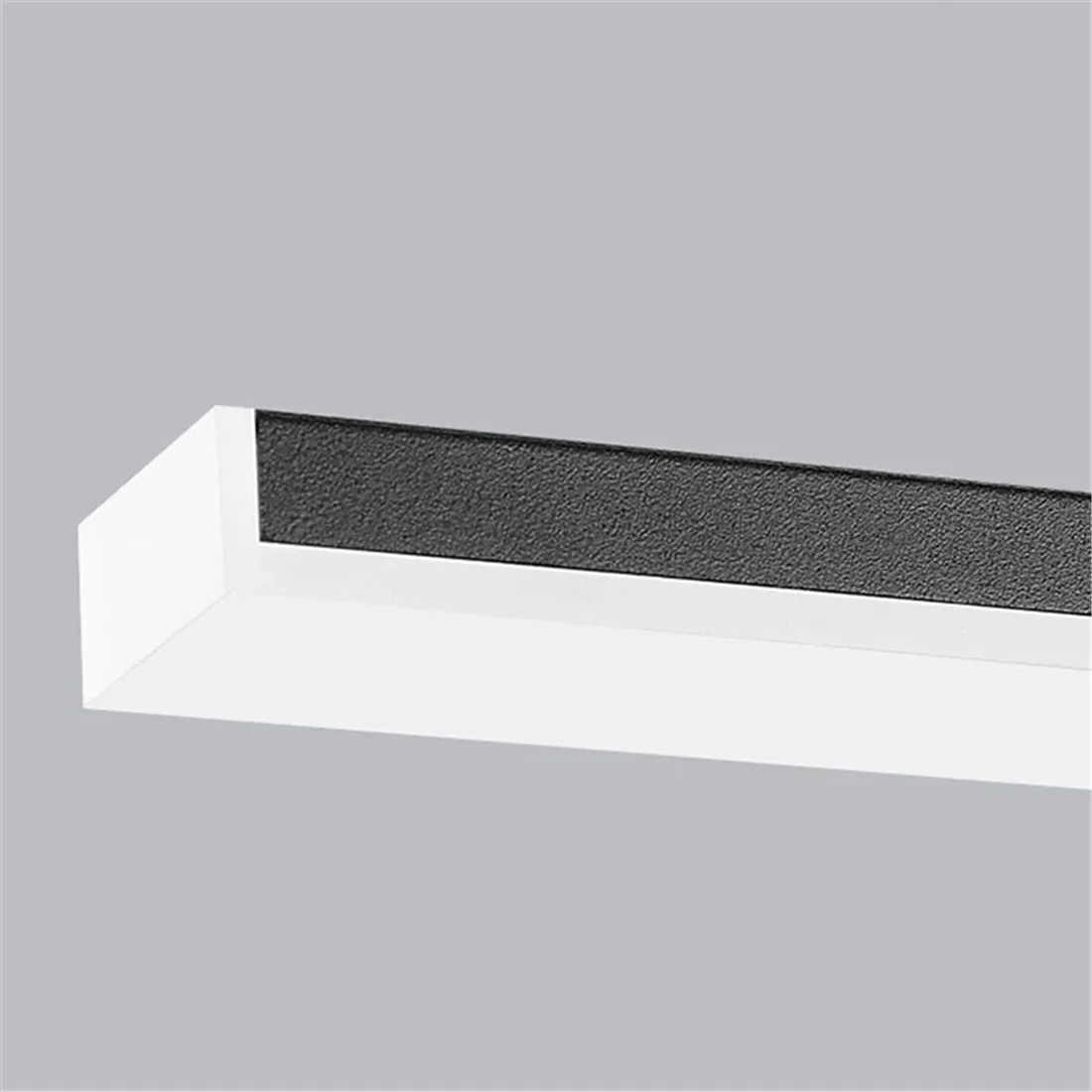 Внутренний светодиодный настенный светильник для шкафа серебристый черный