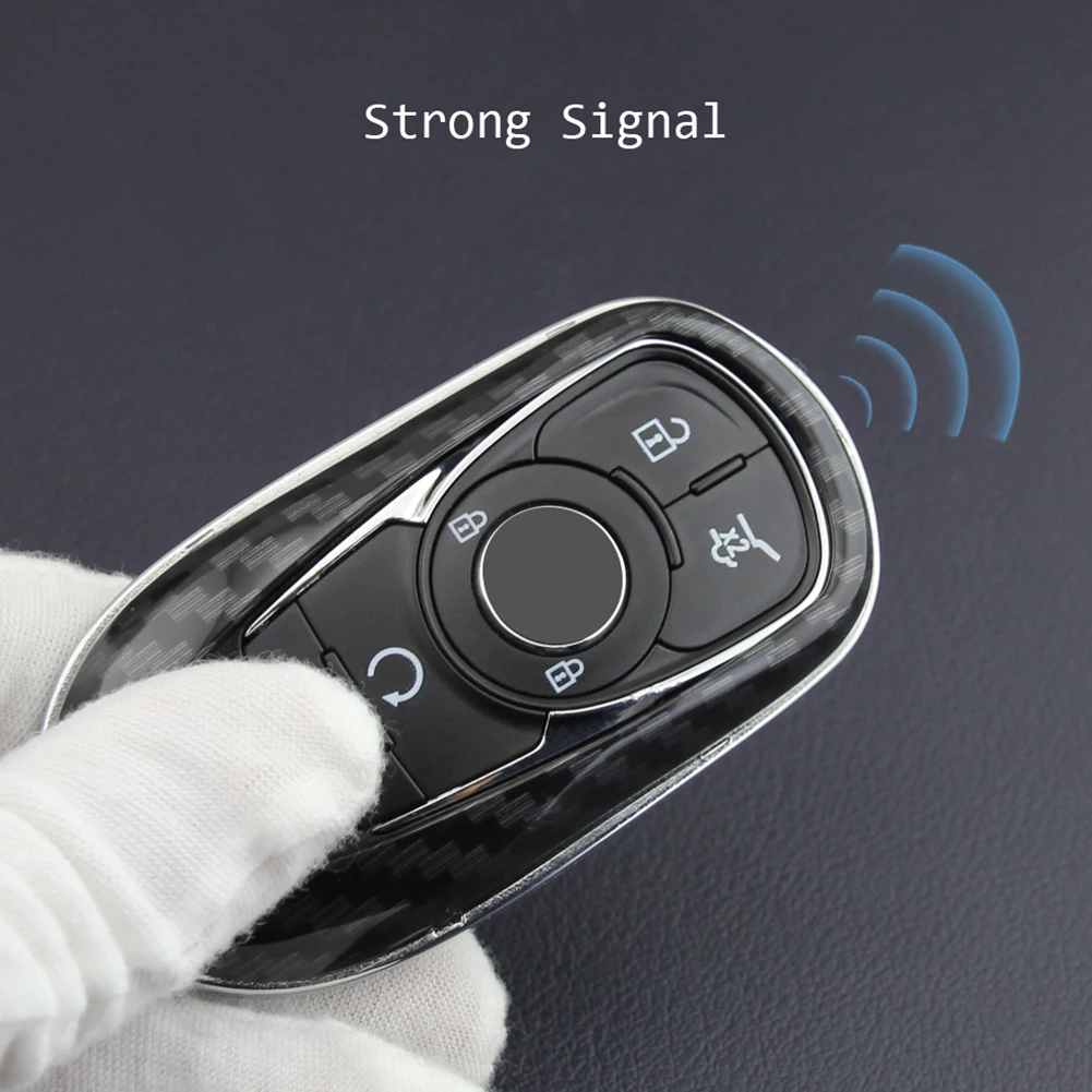 

Key Case Fob Bag Holder ABS Hard Shell Cover Parts Fit For Buick Enclave 2018-2019 2017-2019 Buick Encore Car Key Accessories