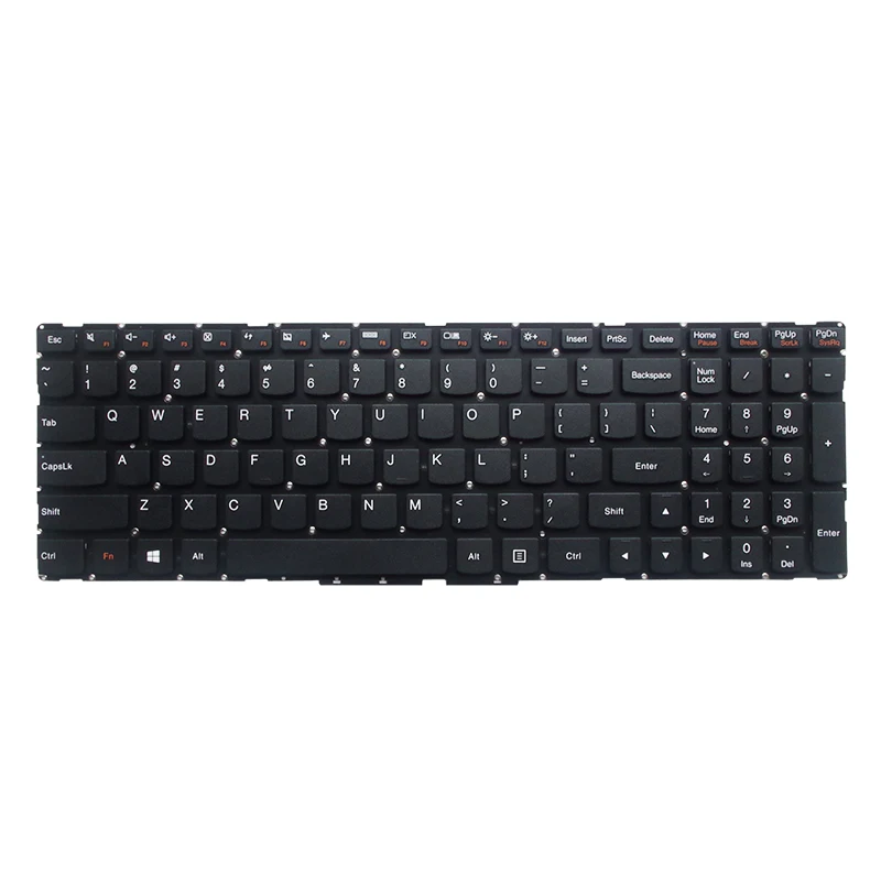 Новая черная клавиатура для ноутбука Lenovo IdeaPad 700-15ISK 700-15 США | Компьютеры и офис