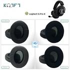 KQTFT 1 пара сменных амбушюр для Logitech G Pro X G433 гарнитура подушки для наушников Чехол подушки чашки