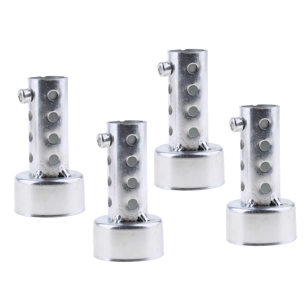 4 шт. 80 мм длинная выхлопная перегородка подходит для выхлопных труб 44-46