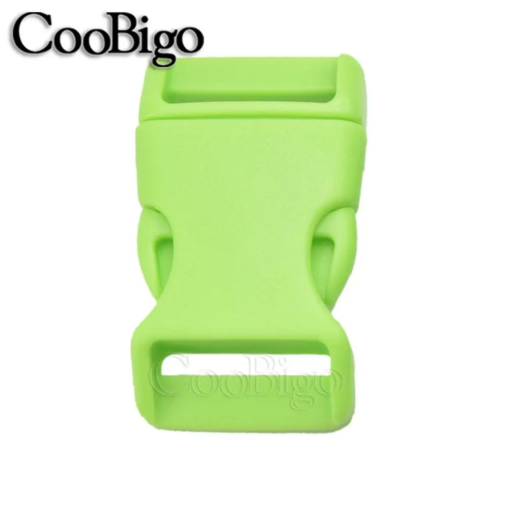 12 шт красочные 1 &quotбоковая застежка пряжки для Паракорда браслет Рюкзак ремень