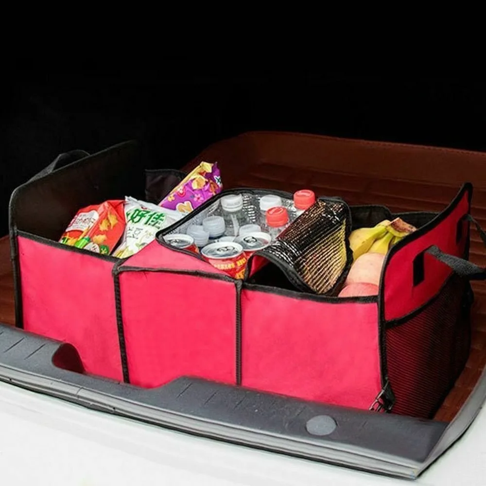 

Car Storage Organizer Trunk Collapsible Toys Food Storage Truck Cargo Container