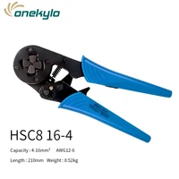 hsc8 16 4 ferrules crimping plier tubular terminals crimper tools for tube type needle type connectors