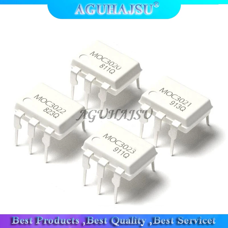 10 шт. MOC3020 MOC3021 MOC3022 MOC3023 MOC3041 MOC3043 MOC3052 MOC3061 MOC3062 MOC3063 DIP6 оптопара в корпусе DIP новый