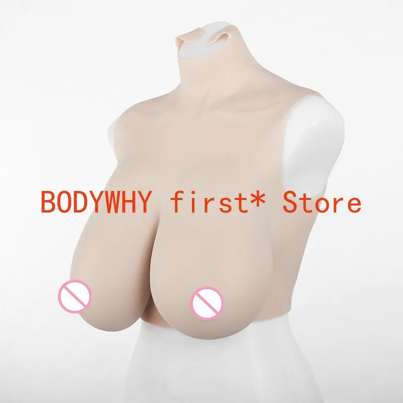 Newest Artificial Silicone Breast Form Fashion False Fake Boobs For Crossdresser Transgender Shemale Drag-Queen Enhancer Cosplay