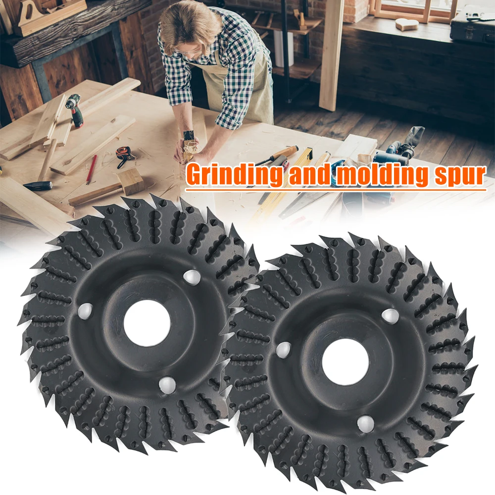 

Angle Grinder Thorn Disk Woodworking Polishing Wheel Bevel Curved Plane For Carving Tea Disk Wood File Polishing WWO66