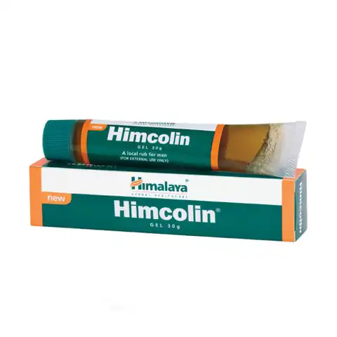 Химколин  — гель для эрекции, Himcolin Gel Himalaya, 30 г