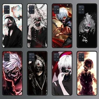 phone case for samsung galaxy a51 a71 a70 a50 a40 a20s a30 a10s a20e a10 a02s a01 silicon cover japan anime tokyo ghoul cool