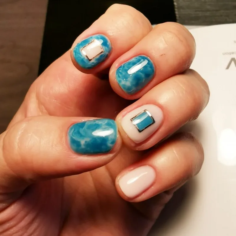 1 упаковка 6 видов металлических гвоздиков для ногтей | Красота и здоровье