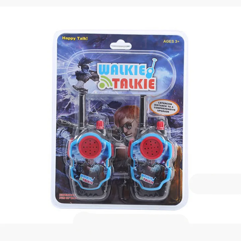 

Children's Toy Walkie-talkie Cartoon Pattern Wireless Remote Call 2 Pack Boys Gifts Parent-child Interaction Children Play House