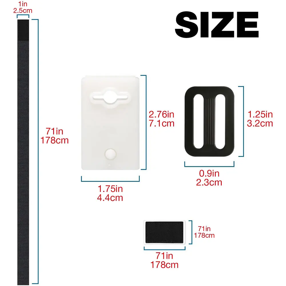 

Pool Cover Straps Set Solar Cover Reel Accessory for Universal In Ground Swimming Pool