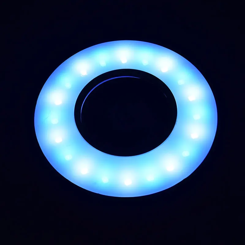 

1set 4W Car Interior Reading Lamp USB Charging Roof Magnet Automatic Ceiling Lamp Touch Type Night Light Adjustable Color Change