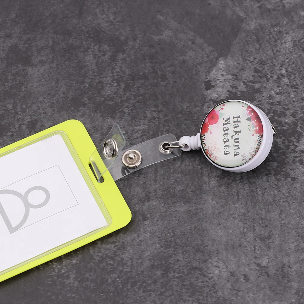 Выдвижной Значок медсестры зажим с цветком ананасом и КАКТУСОМ|Бейджи