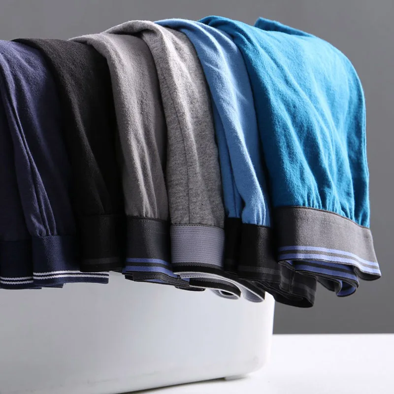 Боксеры мужские 10 шт./лот одежда для сна шорты нижнее белье качественное