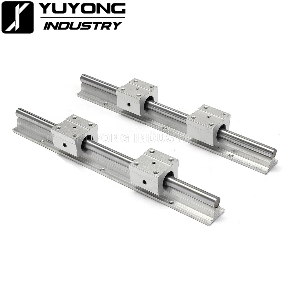 

SBR10 SBR12 SBR13 SBR16 SBR20 Fully Supported Linear Rail Length 300/500/1000mm without Slider Block for CNC 3D Printer