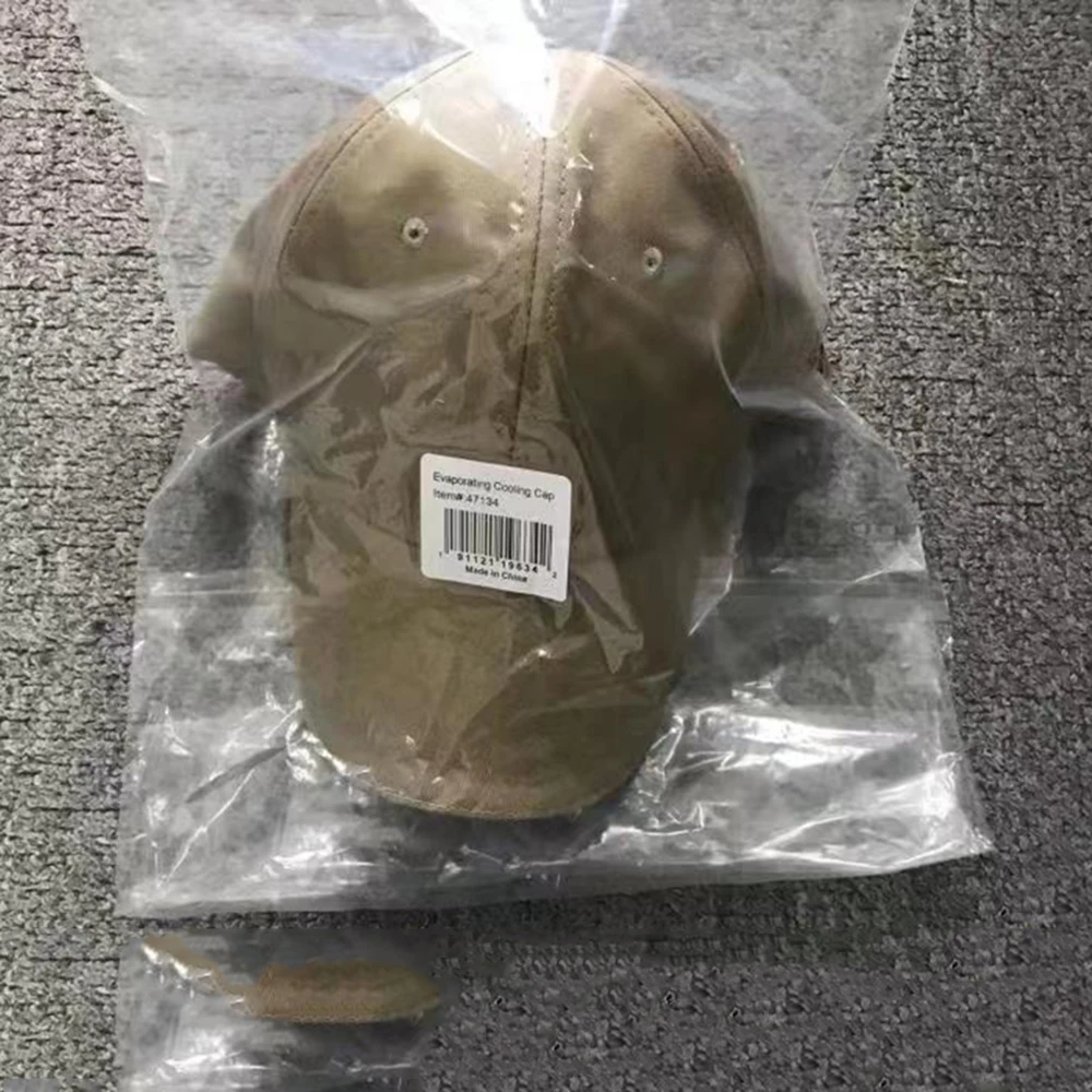 TEMPDOWN испарительная охлаждающая накладка на шею для шлема Bump Hard Hat 3 цвета уличная