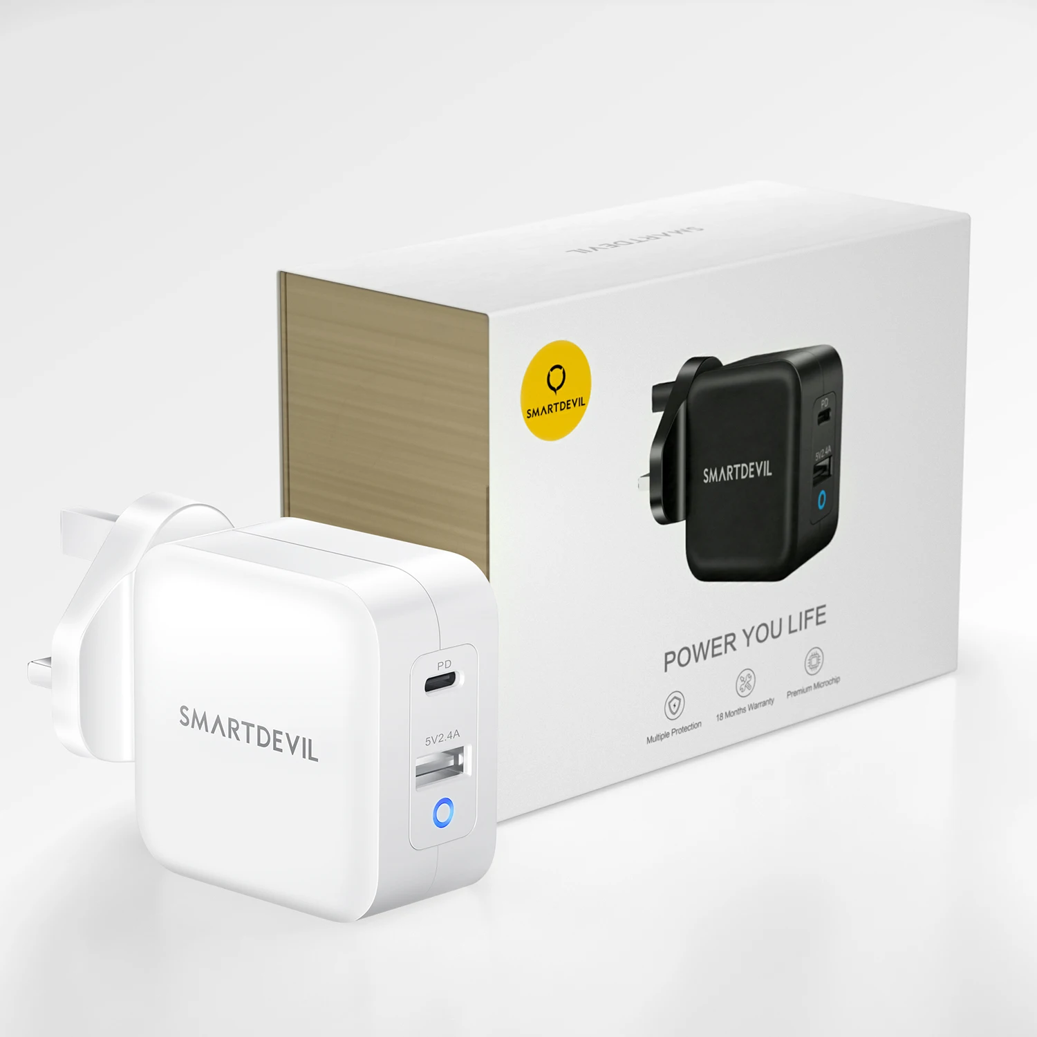 Зарядное устройство SmartDevil PD для планшета 65 Вт Quick 3 0 4 | Мобильные телефоны и