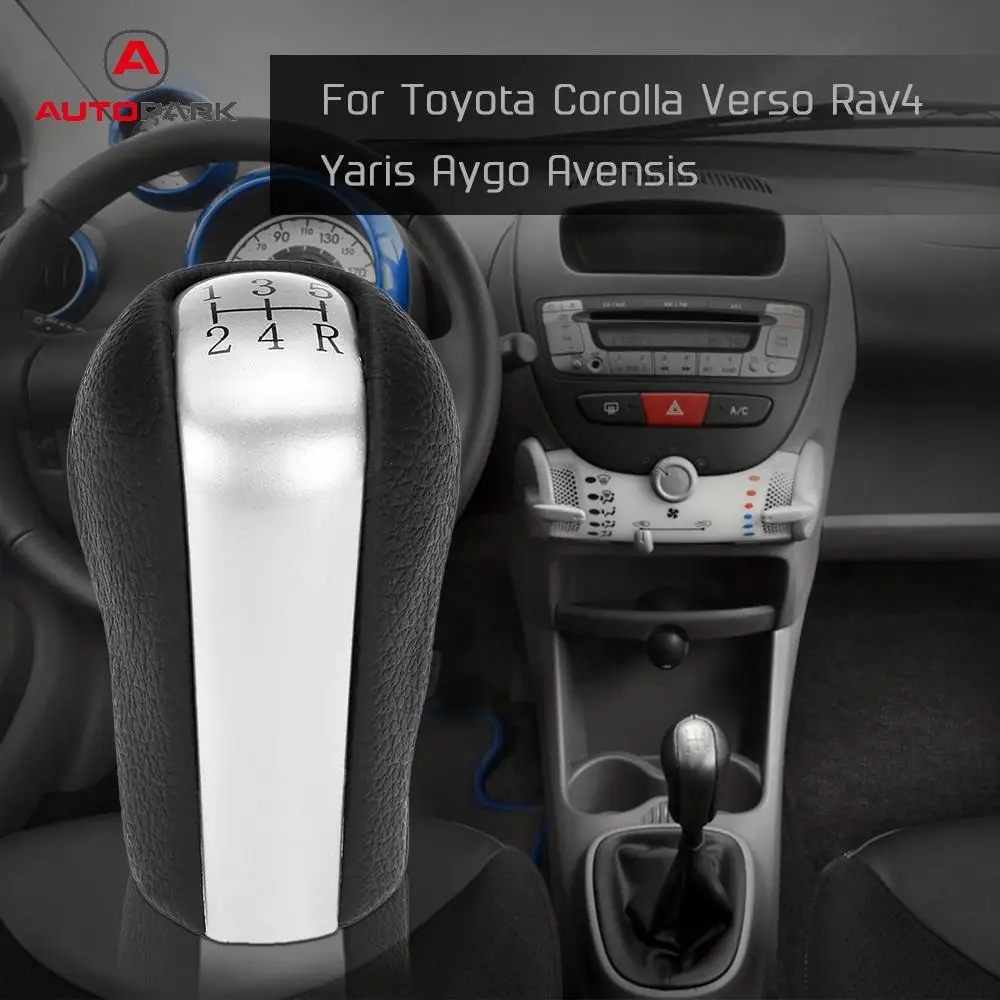 5 скоростей ручка переключения передач Сменная вставка для Toyota Corolla 1992 2009 Verso Rav4