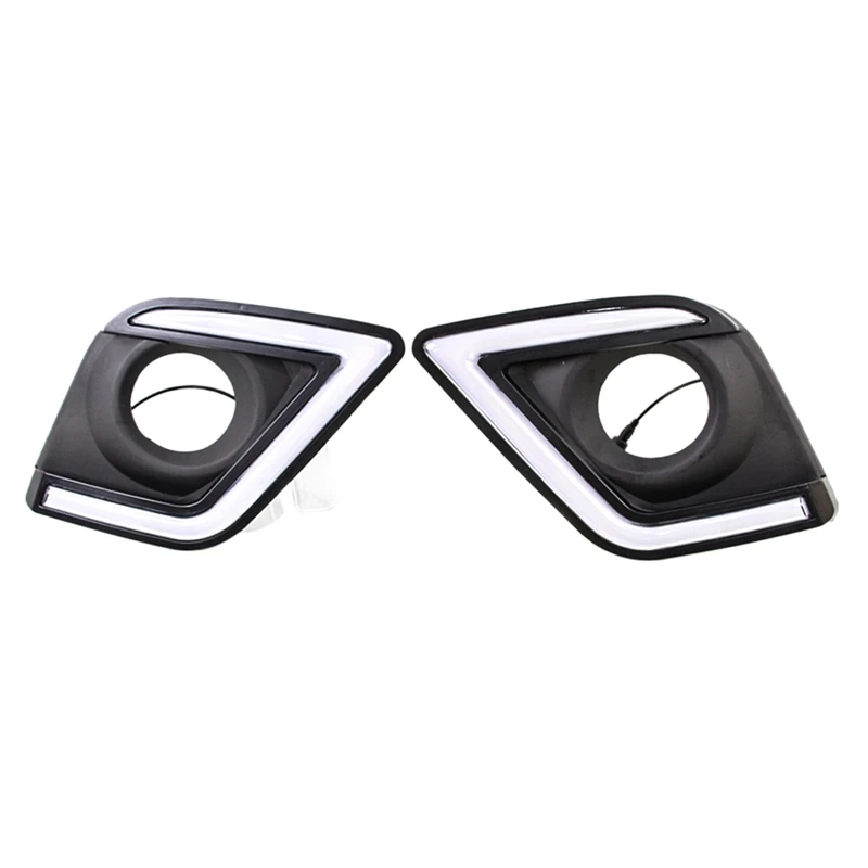 

2Pcs for Toyota Hilux 2015-2016 Light Guide Daytime Running Light Fog Light