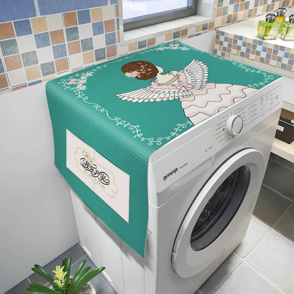 Пылезащитная ткань для стиральной машины Hello kitty защитная крышка холодильника