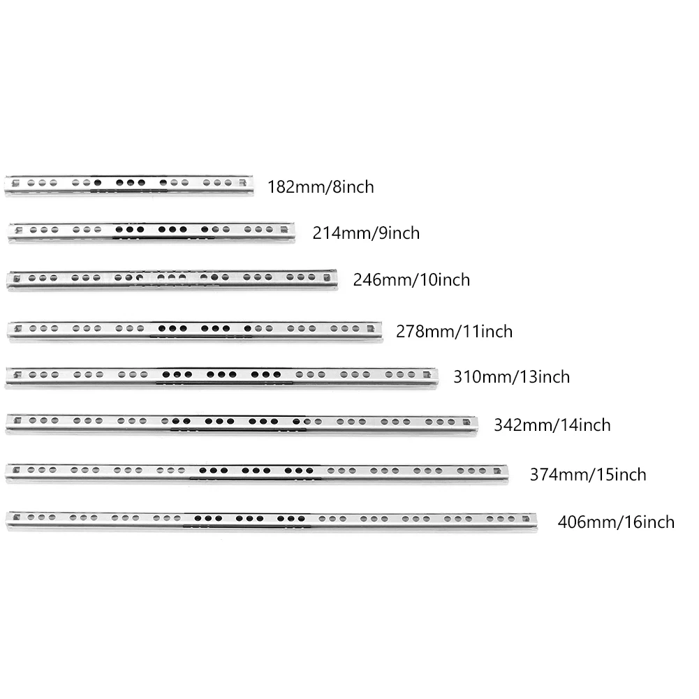 ETUUD 2 шт потребительских упаковок для микро направляющая Сталь мяч секции 17